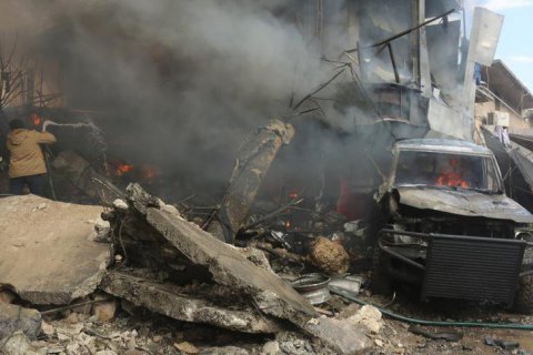 Жертвами взрыва в подконтрольном сирийским повстанцам городе стали 60 человек
