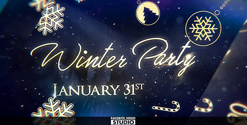 Winter After Party - Project for After Effects (Videohive)