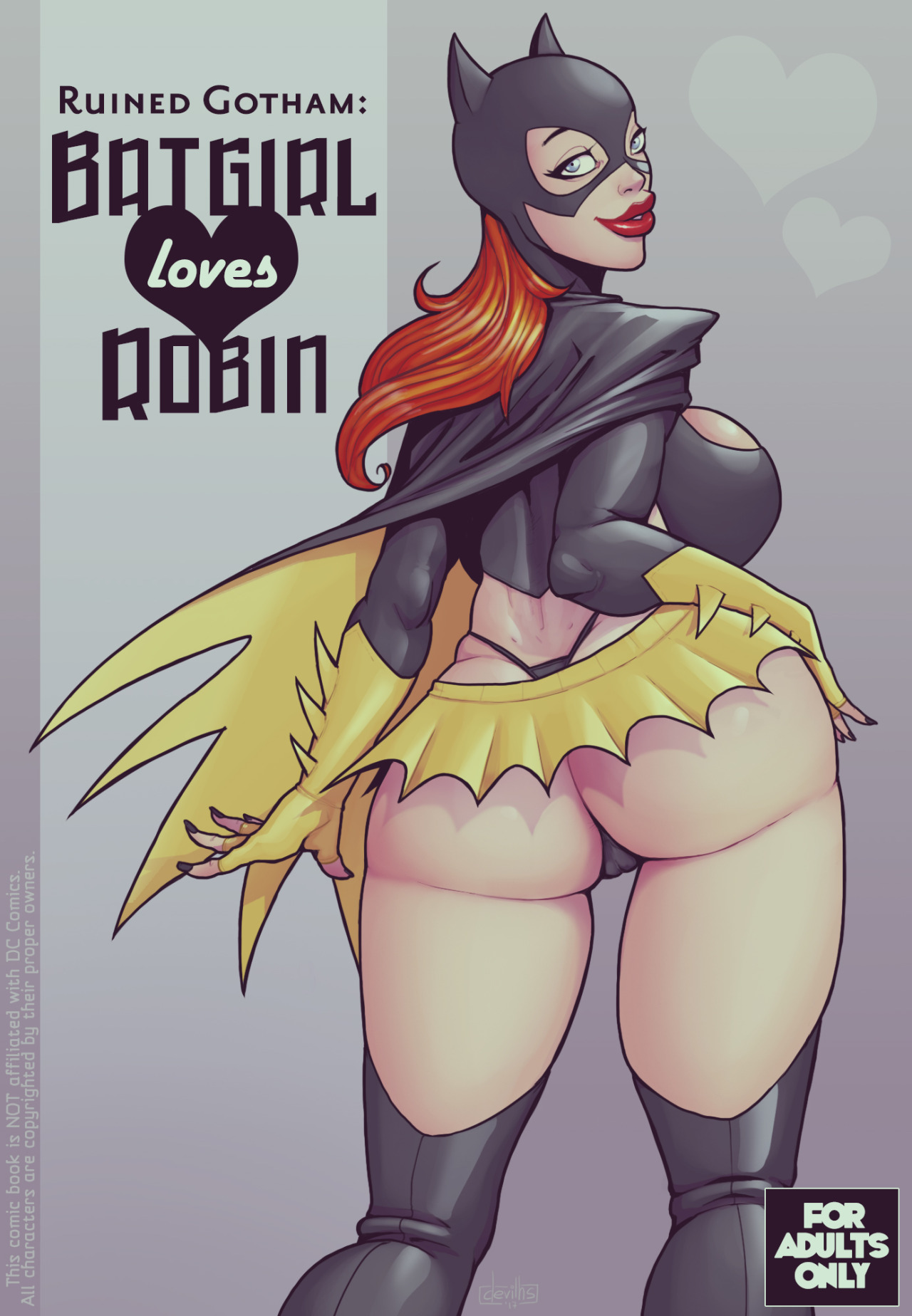 Updated comic by DevilHS - Ruined Gotham Batgirl loves Robin - 43 pages - Ongoing