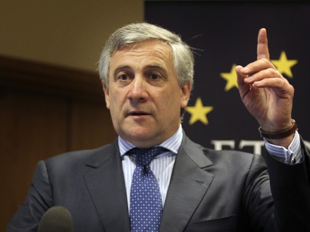 Президентом Европейского парламента стал Антонио Таяни(дополнено)