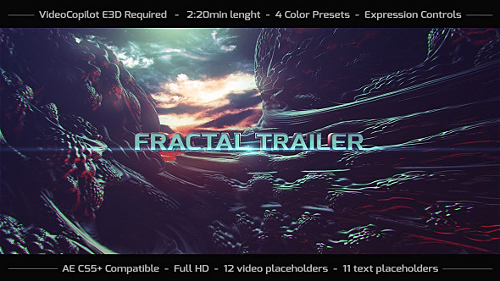 Fractal Trailer - Project for After Effects (Videohive)