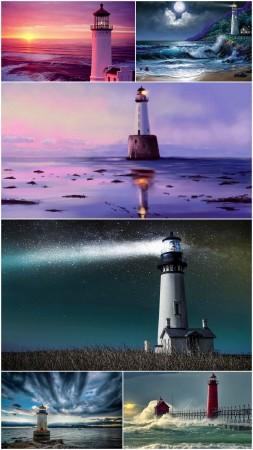 Lighthouse wallpaper (Part 1)