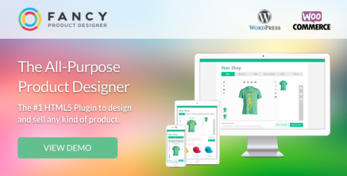 Nulled Fancy Product Designer v3.3.3 - WooCommerce plugin product