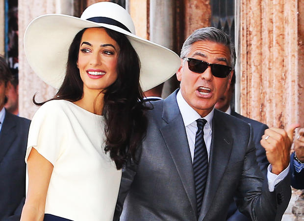 Джордж Клуни поздравляет беременную супругу с днем рождения