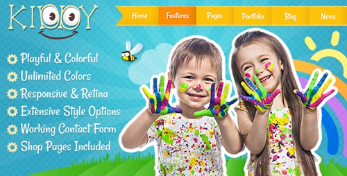 ThemeForest - Kiddy v1.0 - Children HTML Template - 14557302