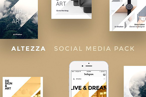 ALTEZZA Social Media Pack - CM 1222967