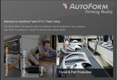 AutoForm Plus R7 with Update 1 (ShiChuang/Linux 64bit) 170515