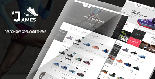 ThemeForest - James - Responsive Opencart Shoes Store Theme (Update: 1 October 16) - 16420694