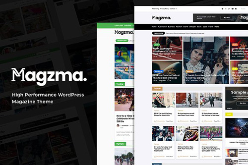 Magzma v1.0 - Powerful WordPress Magazine - CM 1270835