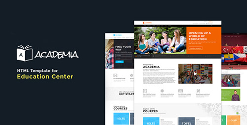 ThemeForest - Academia v1.0 - Education Bootstrap Template - 15715208