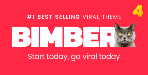 Download Nulled Bimber v4.0.2 - Viral Magazine WordPress Theme logo