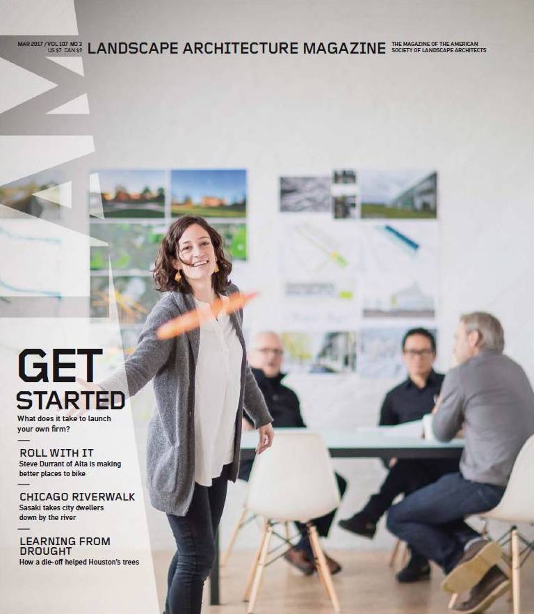 Landscape Architecture Magazine USA - March 2017