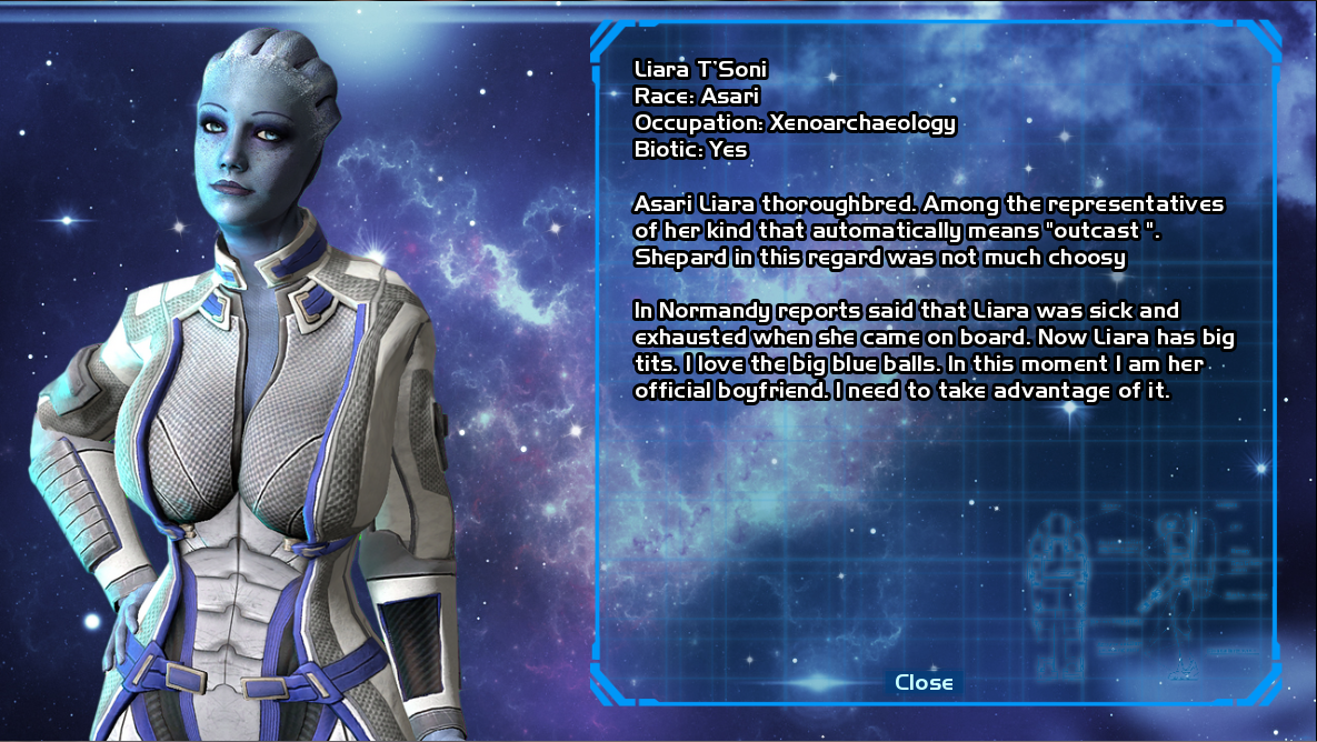 Kosmos Games Lust Effect v 0.210-all Mass Effect universe