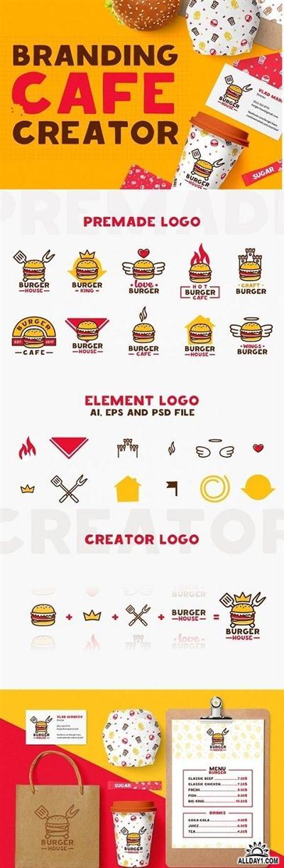 Creator branding / Cafe / Fast Food 1171896
