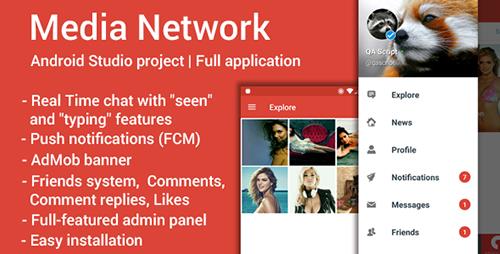 CodeCanyon - Media Network | Full Applications - 19062192