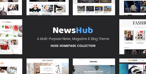 ThemeForest - Newshub v1.1 - A Multi-Purpose News Magazine Blog Theme - 17809471