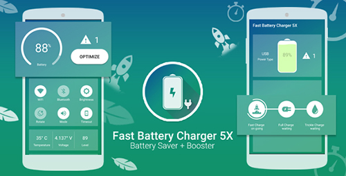 CodeCanyon - Fast Battery Charger 5x & Battery Saver + Booster With Facebook Audience Network ( AdChoice ) v1.0 - 18316639