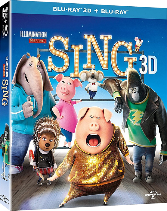   3 / Sing 3D ( ,   / Christophe Lourdelet, Garth Jennings) [2016, , , , , , BDrip] R5, Half OverUnder /   