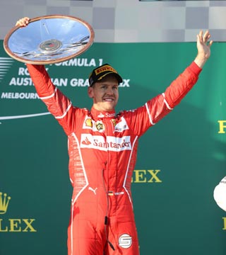 Формула-1. Феттель выиграл Гран-при Австралии