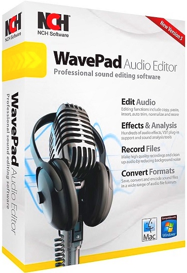 NCH WavePad Masters Edition 7.06 + Portable