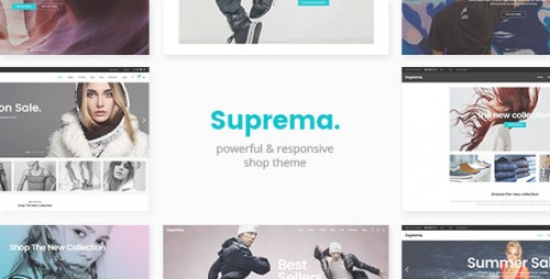 Download Nulled Suprema v1.6 - Multipurpose eCommerce Theme product snapshot