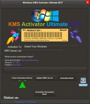 Windows KMS Activator Ultimate 2017 3.3