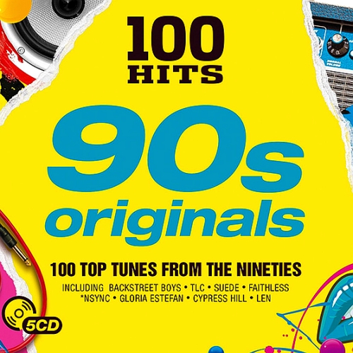 100 HITS 90S ORIGINALS 5CD (2017)