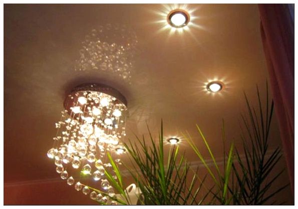 галогеновые лампы для натяжных потолков