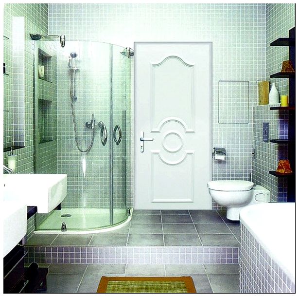 Влагостойкие двери для ванной фото