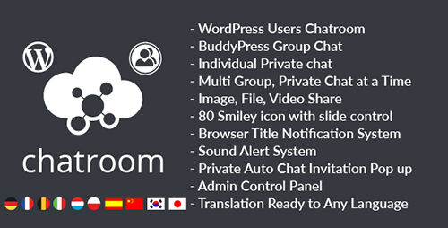 CodeCanyon - WordPress Chat Room, Group Chat Plugin v1.0.2 - 14052818