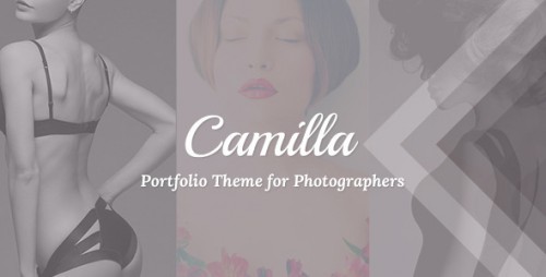 NULLED Camilla v2.2.2 - Horizontal Fullscreen Photography Theme! picture
