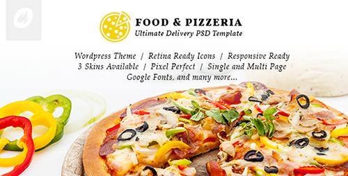 ThemeForest - Food & Pizzeria v1.0.9 - Ultimate Delivery WordPress Theme - 13547531