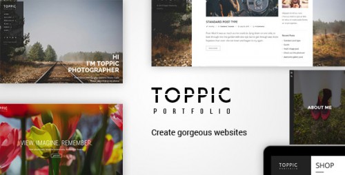 Nulled TopPic Photography v1.7 - Portfolio Photography Theme product pic