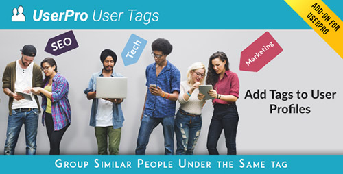 CodeCanyon - Tags add-on for UserPro v1.2 - 14986131