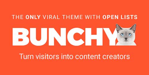 ThemeForest - Bunchy v1.3 - Viral WordPress Theme with Open Lists - 15709444