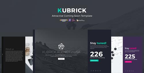 ThemeForest - KUBRICK - Attractive Coming Soon Template (Update: 6 February 17) - 16252866
