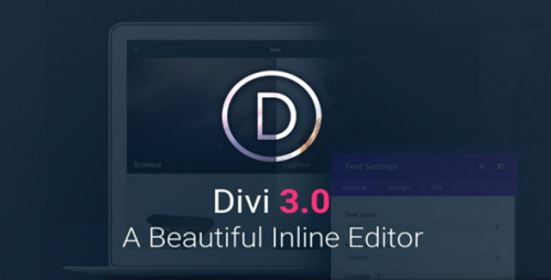 Download Nulled Divi v3.0.40 - Elegantthemes Premium WordPress Theme product image