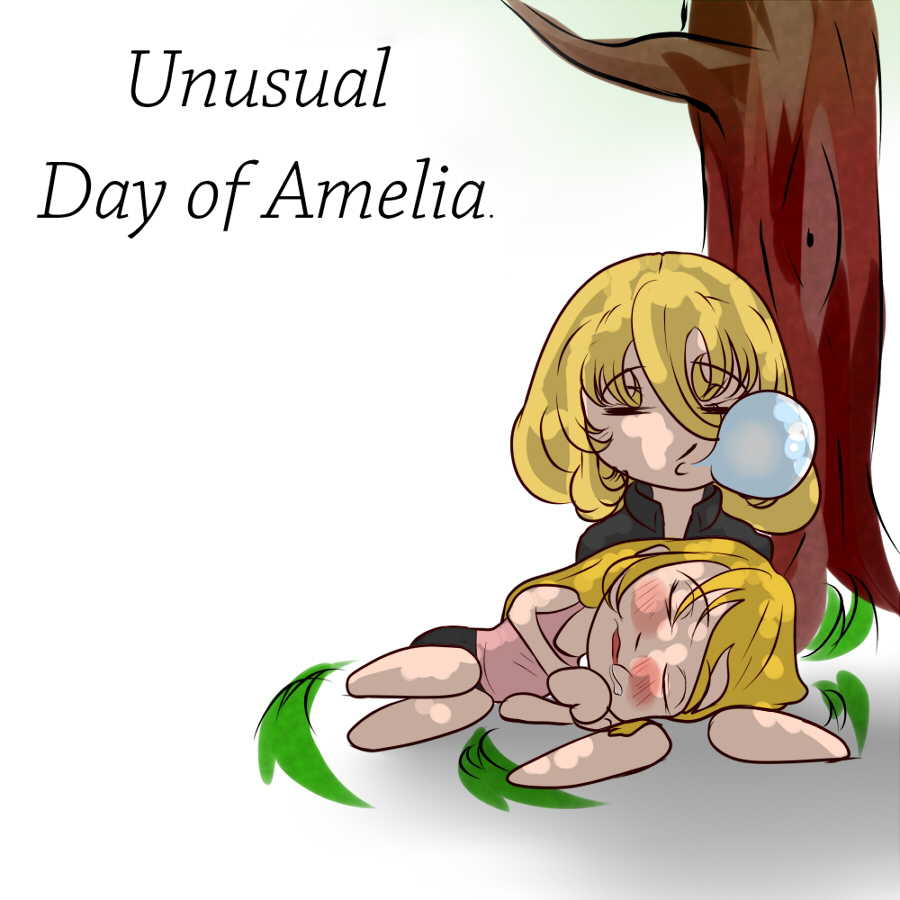 Unusual Day of Amelia (Shaso) [uncen] [2017, ADV, jRPG, Female Heroine, Oral sex, Monsters, Ahegao, Corruption] [rus+eng]