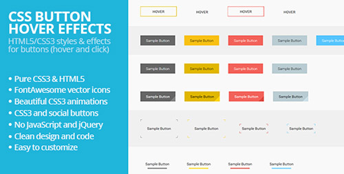 CodeGrape - CSS Button Hover Effects (Update: 24 June 16) - 8103