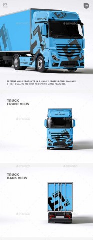 GraphicRiver Truck Mock Up 1709769