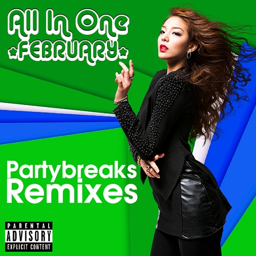 PARTYBREAKS AND REMIXES - ALL IN ONE FEBRUARY 001 (2017)
