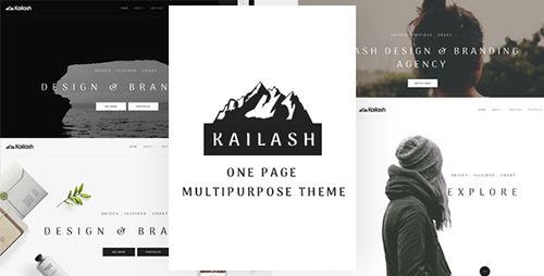 ThemeForest - Kailash - Minimal Versatile Multi-Concept One page Theme (Update: 17 September 16) - 17156478