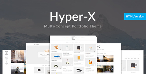 ThemeForest - HyperX v1.0 - Portfolio for Freelancers & Agencies - 16728469