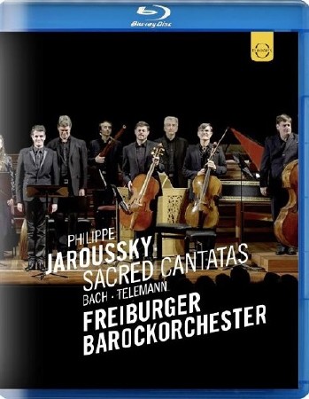 Philippe Jaroussky, Bach & Telemann - Sacred Cantatas (2017) [Blu-ray]