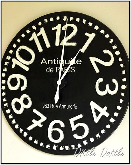Часы с крупным циферблатом