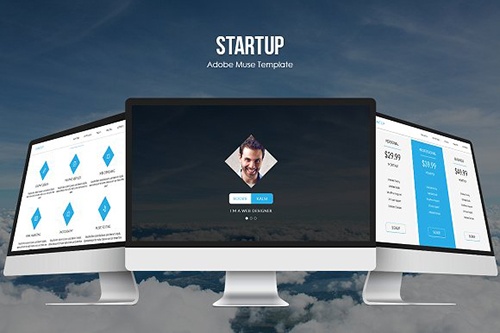 Startup Responsive Muse Template - CM 532997