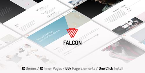ThemeForest - Falcon v1.0 - Clean & Minimal Multi-Purpose WordPress Theme - 19478275