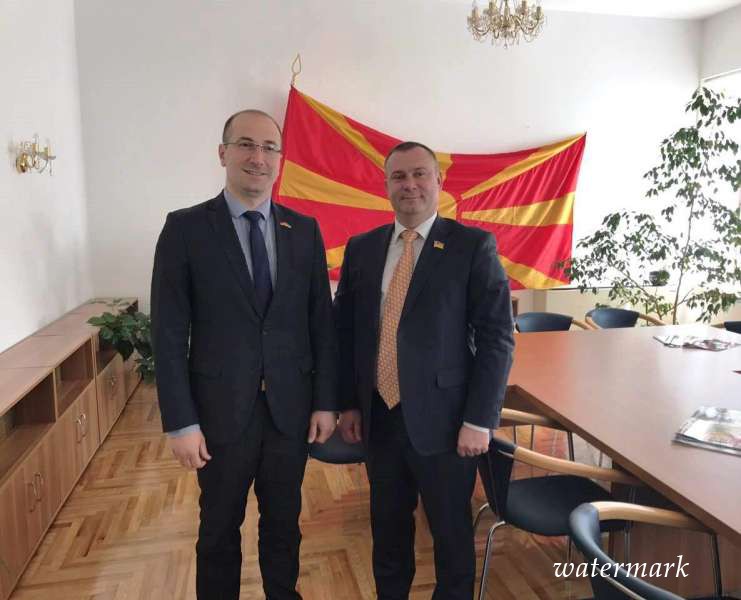 Делегація народних депутатів і Посол Македонії обговорили економічну співпрацю