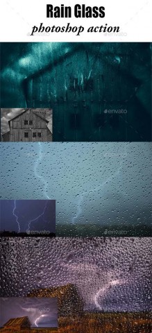 GraphicRiver Rain Effect Phototshop Action