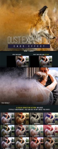 GraphicRiver Dust Explosion Caos Effect